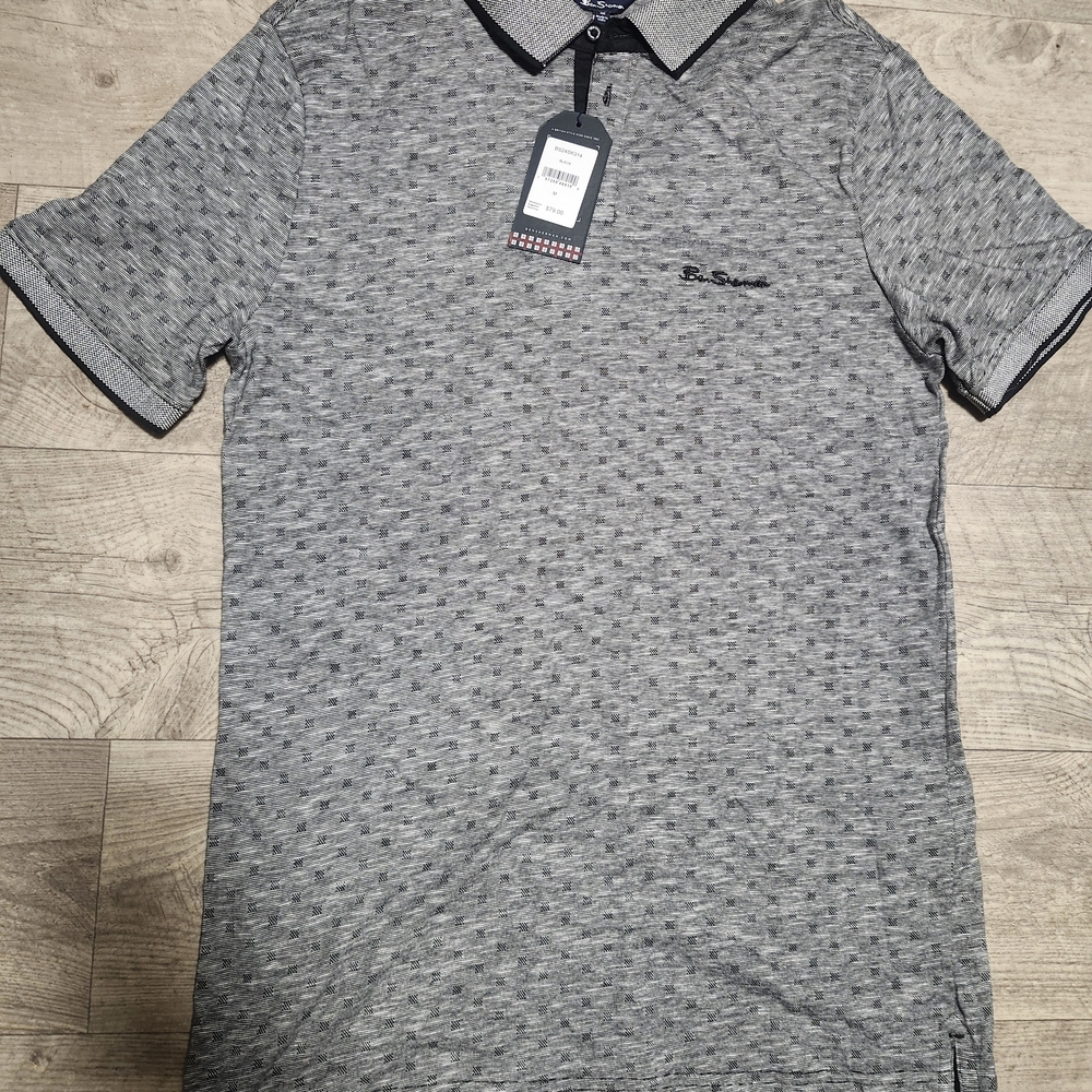 Ben Sherman Charcoal Polo Shirt